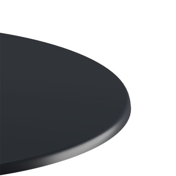 215 000020 2 Table top Scenic pakoworld Werzalit black Φ70cm, 35mm thickProfessional furniture > Table Tops