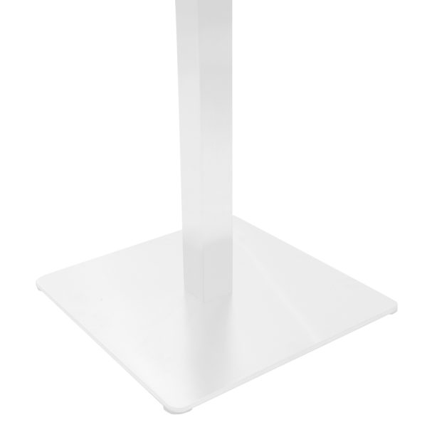 217 000037 2 Table base bar Stofan pakowolrd metal white-black 45x45x108cmProfessional furniture > Table Bases