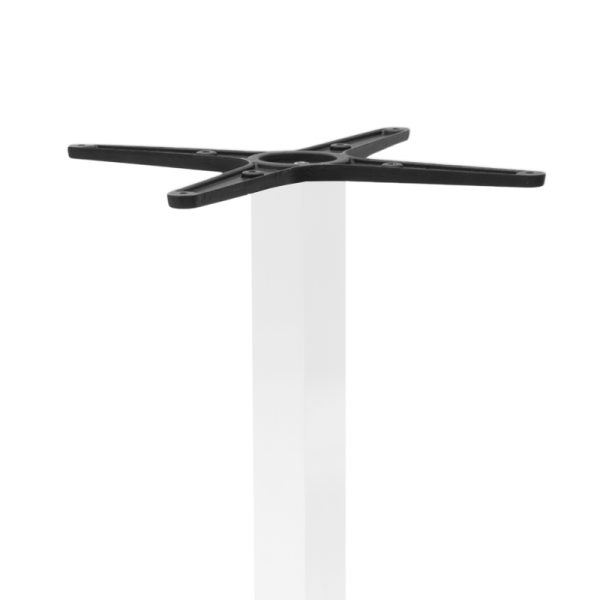 217 000037 3 Table base bar Stofan pakowolrd metal white-black 45x45x108cmProfessional furniture > Table Bases