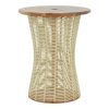 220 000017 Azelie armchair pakoworld champagne aluminum and textilene in light gray shade 56x75x88cmOutdoor furniture > Garden armchairs