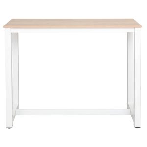225 000014 2 Set table bar Marle pakoworld natural-white leg 120x40x100cmIndoor furniture > Dinning sets