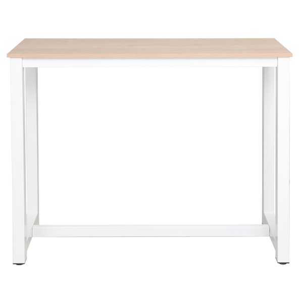 225 000014 2 Set table bar Marle pakoworld natural-white leg 120x40x100cmIndoor furniture > Dinning sets