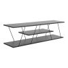 225 000030 Bookcase Tars pakoworld grey-white 168x24x157cmIndoor furniture > Bookshelves