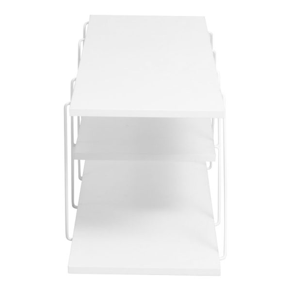 225 000031 3 Tv stand Tars pakoworld white 120x30x33cmIndoor furniture > TV stands