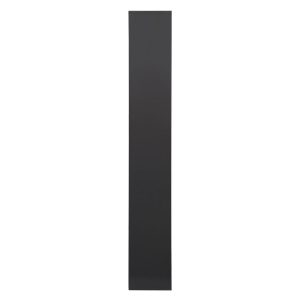 225 000033 2 Bookcase Tars pakoworld dark grey-black 84x24x157cmIndoor furniture > Bookshelves