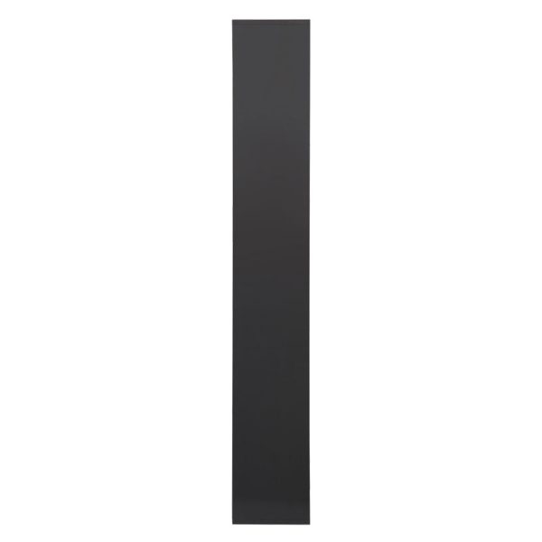 225 000033 2 Bookcase Tars pakoworld dark grey-black 84x24x157cmIndoor furniture > Bookshelves