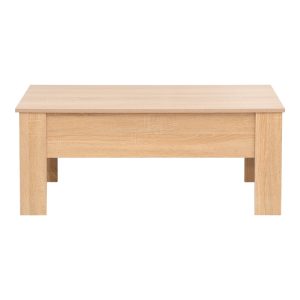 225 000057 3 Ferza pakoworld coffee table with butler in oak color 100x50x42cmIndoor furniture > Coffee tables