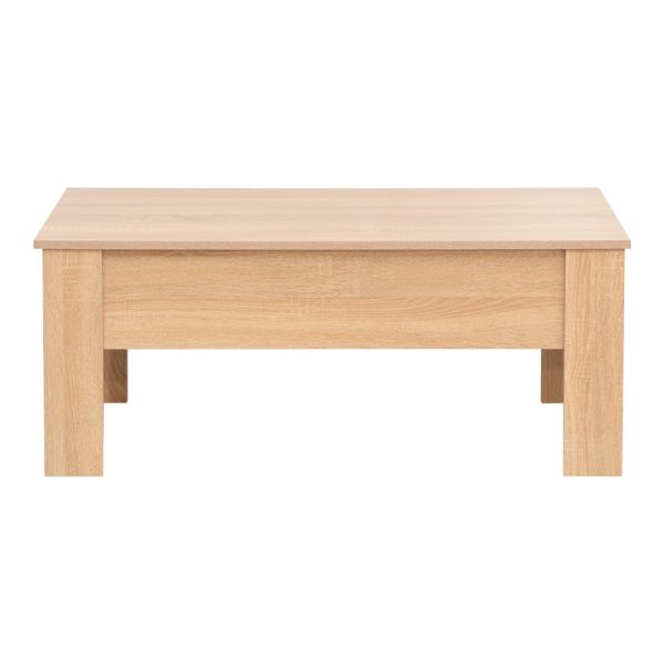 225 000057 3 Ferza pakoworld coffee table with butler in oak color 100x50x42cmIndoor furniture > Coffee tables