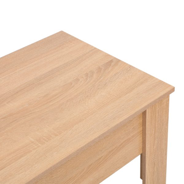 225 000057 4 Ferza pakoworld coffee table with butler in oak color 100x50x42cmIndoor furniture > Coffee tables