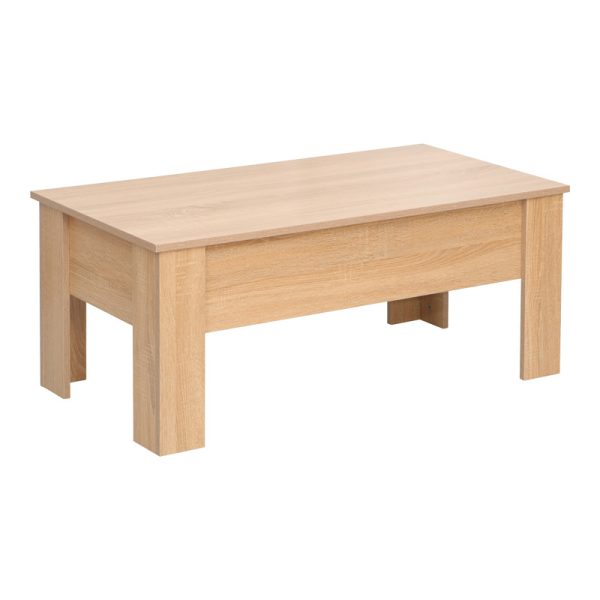 225 000057 Ferza pakoworld coffee table with butler in oak color 100x50x42cmIndoor furniture > Coffee tables