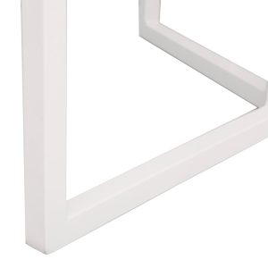 225 000059 4 Table Talen pakoworld in white color D80x74cmIndoor furniture > Dining Tables