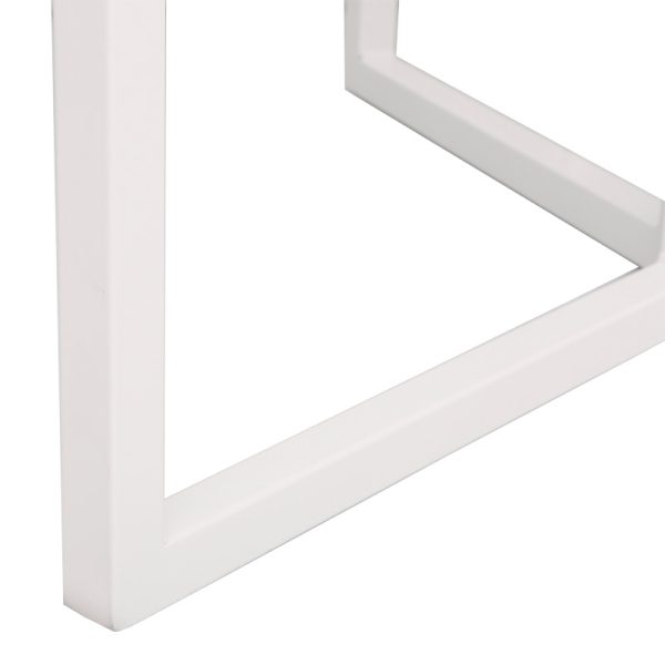 225 000059 4 Table Talen pakoworld in white color D80x74cmIndoor furniture > Dining Tables
