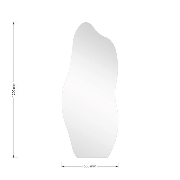 233 000010 2 Mirror Irregular 1 pakoworld 50x1x120cmDecoration > Mirrors