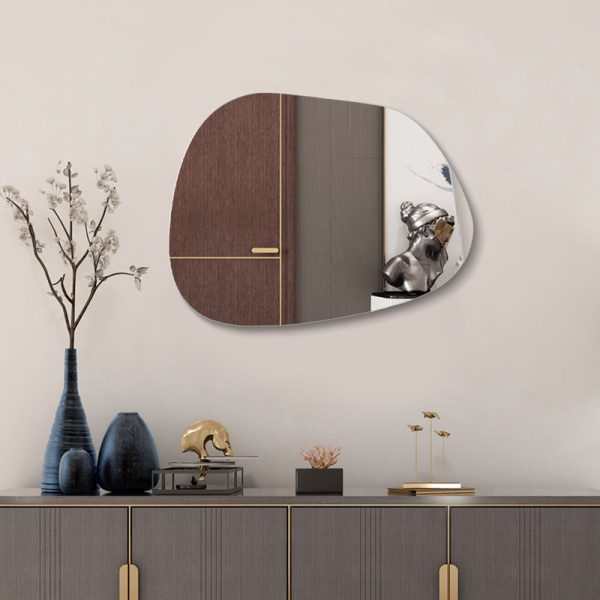 233 000021 2 Mirror Irregular 4 pakoworld 46x1x60cmIndoor furniture > Home organization > Bathroom > Mirrors