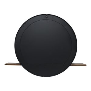 233 000035 3 Mirror with shelf Salmin pakoworld metal in black shade 80x10x60cmIndoor furniture > Home organization > Bathroom > Mirrors