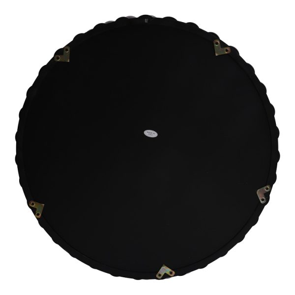 233 000040 3 Specio pakoworld wood mirror in black shade Φ60x4.5cmDecoration > Mirrors