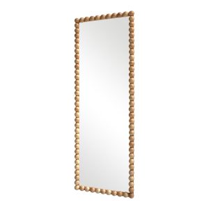 233 000043 2 Ledalo pakoworld wood mirror in natural shade 45x4.5x130cmDecoration > Mirrors
