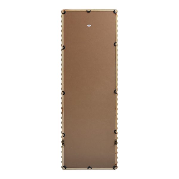 233 000043 3 Ledalo pakoworld wood mirror in natural shade 45x4.5x130cmDecoration > Mirrors