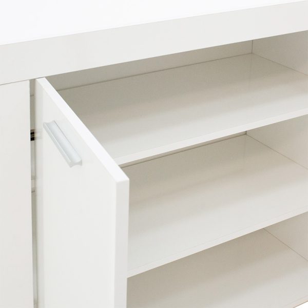 235 000013 3 Buffet Joanna pakoworld white 144x42x80cmIndoor furniture > Buffets