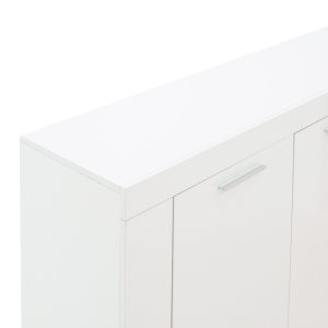 235 000013 4 Buffet Joanna pakoworld white 144x42x80cmIndoor furniture > Buffets