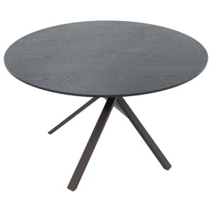 235 000031 2 Dinner table Cerco pakoworld MDF black D120x75cmIndoor furniture > Dining Tables