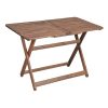 237 000007 Table Retto pakoworld beech walnut impregnation 60x60x73cmOutdoor furniture > Garden dining sets