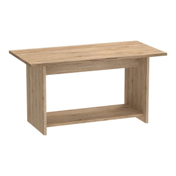 248 000025 Kumba table pakoworld in oak shade 80x40x42cmIndoor furniture > Coffee tables