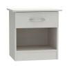 248 000028 Table Talen pakoworld in white color D80x74cmIndoor furniture > Dining Tables