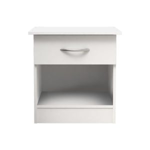 248 000028 2 Kona pakoworld bedside table in white shade 40x34x42cmIndoor furniture > Bedside tables