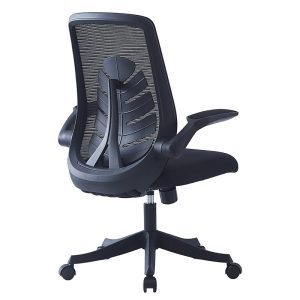 254 000006 2 Office chair Enrich pakoworld with fabric mesh in black colourOffice furniture > Labor office chairs
