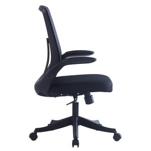 254 000006 3 Office chair Enrich pakoworld with fabric mesh in black colourOffice furniture > Labor office chairs