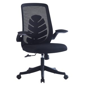 254 000006 Office chair Enrich pakoworld with fabric mesh in black colourOffice furniture > Labor office chairs
