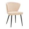264 000004 Bar stool Faith pakoworld antique brown pu-black metal 50x54x104cmIndoor furniture > Bar stools