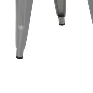 270 000020 3 Stool Utopia pakoworld metal grey matte 30x30x45cmIndoor furniture > Stools