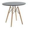 271 000008 Dining table Nadine pakoworld polymorphic-extendable wenge 160x80x76.5cmIndoor furniture > Dining Tables