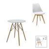 271 000029 Chair Azori pakoworld velvet dark grey-black metal leg 49x55x85cmIndoor furniture > Chairs