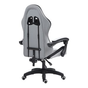 275 000015 2 Gaming office chair Gline pakoworld black-gray fabric black pp 60x59x118cmOffice furniture > Gaming - Βucket office chairs