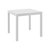 288 000023 Watson-Monasty pakoworld dining set 3pcs metal in white shade 70x70x70cmOutdoor furniture > Garden food table