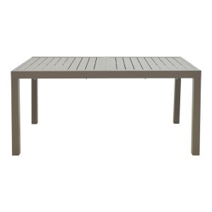 288 000027 2 Extendable table Lafla pakoworld aluminum in champagne shade 160-240x90x75cmOutdoor furniture > Garden dining sets
