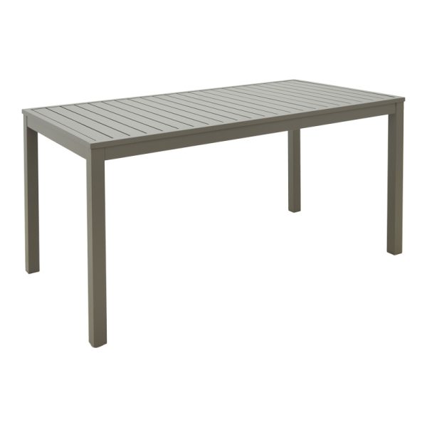 288 000032 4 Kliton-Azelie dining table set of 5 pakoworld in champagne color 150x80x74cmOutdoor furniture > Garden food table
