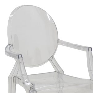 292 000017 3 Chair Narova pakoworld PC clear 43x48x92cmIndoor furniture > Chairs