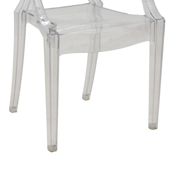 292 000017 4 Chair Narova pakoworld PC clear 43x48x92cmIndoor furniture > Chairs