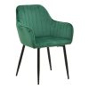 292 000090 Chair Azori pakoworld velvet beige fabric with natural color metal leg 49x55x85cmIndoor furniture > Chairs