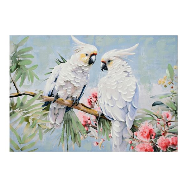 296 000053 Canvas painting Parote Inart 100x3x70cmDecoration > Paintings
