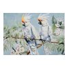 296 000054 Wall deco Perdon pakoworld pine wood in natural color and black metal 30x3x60cmDecoration > Decorations > Wall Decorations