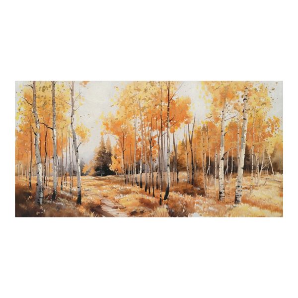 296 000060 Fortree Ι Inart canvas painting 120x3x60cmDecoration > Paintings