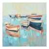 296 000062 Canvas painting Poerto pakoworld triptych with digital printing 33x2x48cmDecoration > Paintings