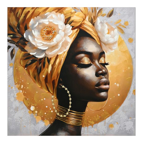 296 000069 Canvas painting Giara Inart 100x3x100cmDecoration > Paintings
