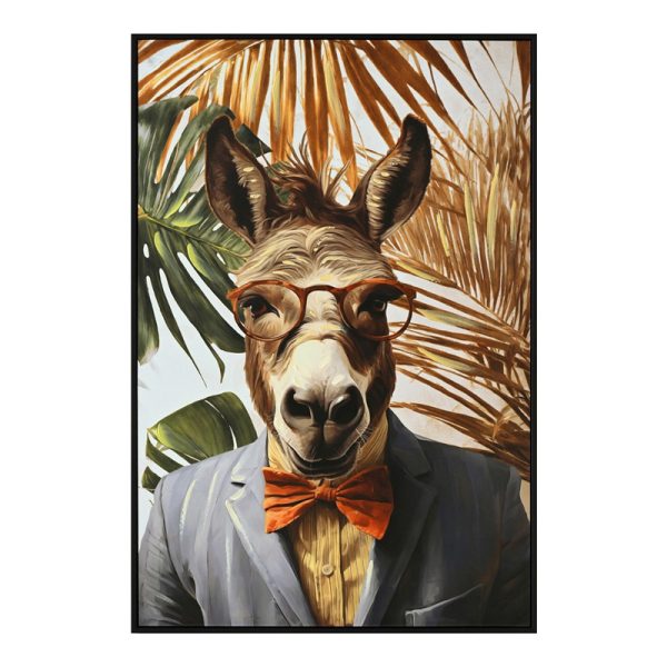296 000081 Canvas painting Asilas Inart 62x4x92cmDecoration > Paintings