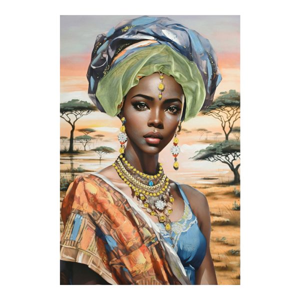 296 000083 Canvas painting Zerbera Inart 80x3x120cmDecoration > Paintings